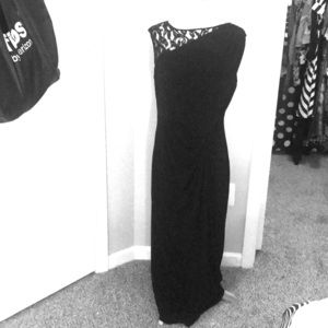 Black Long Evening Dress